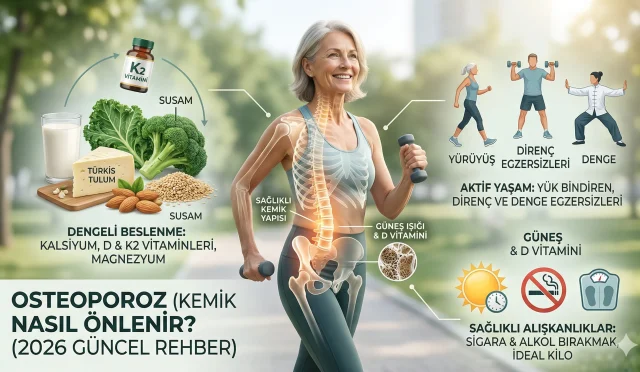 Kemik Erimesi (Osteoporoz) Nasıl Önlenir? (2026 Güncel Rehber)