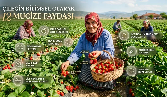 Çileğin Faydaları: Bilimin Kanıtladığı 12 Mucize Etki