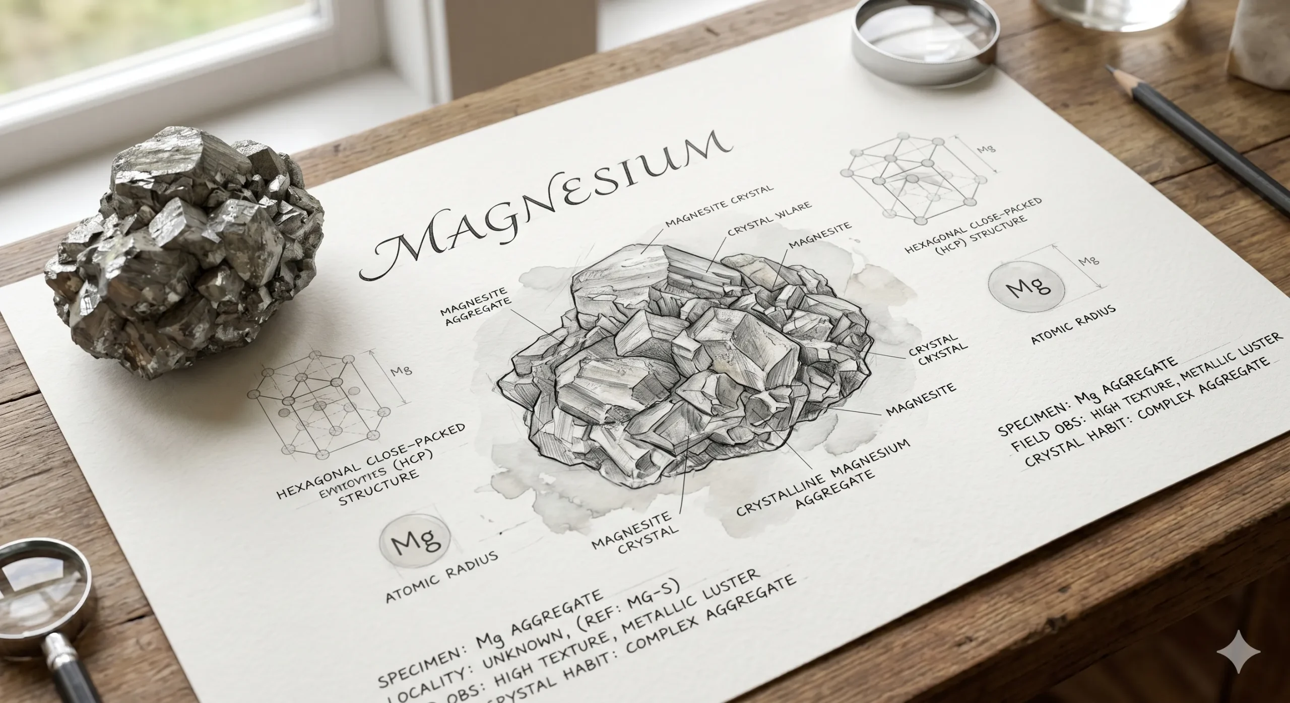 Magnezyum: Yaşamın ve Endüstrinin Gümüşümsü Mimarı