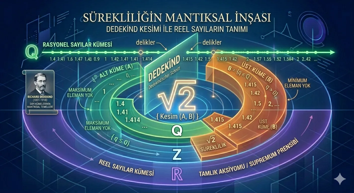 Sürekliliğin Mantıksal İnşası: Dedekind Kesimi