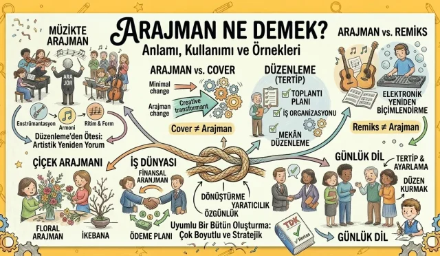 Arajman Ne Demek? Anlamı, Kullanımı ve Örnekleri
