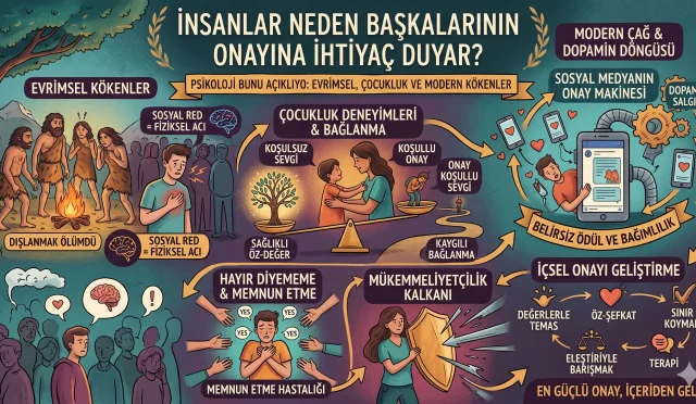 İnsanlar Neden Başkalarının Onayına İhtiyaç Duyar? Psikoloji Bunu Açıklıyor