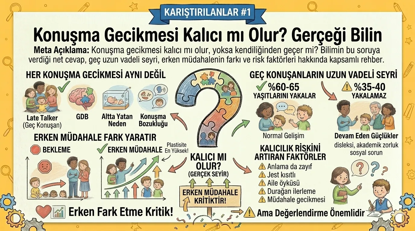 Konuşma Gecikmesi Kalıcı mı Olur? Gerçeği Bilin