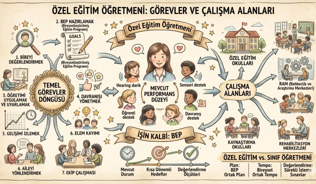 Özel Eğitim Öğretmeni Ne İş Yapar? Görevleri ve Çalışma Alanları