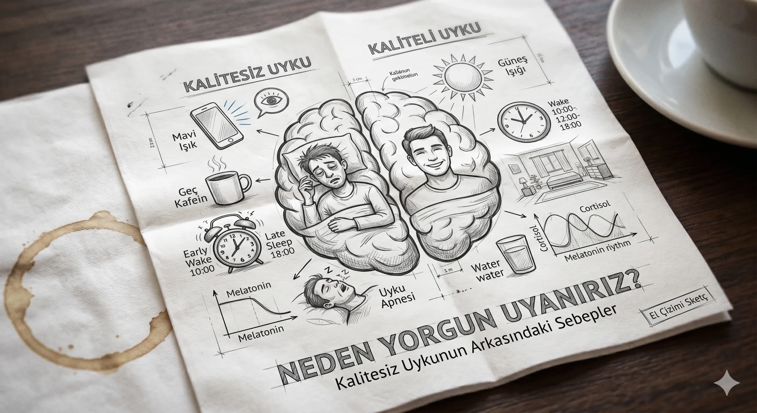 Sabahları Neden Yorgun Uyanırız? Kalitesiz Uykunun Arkasındaki Sebepler